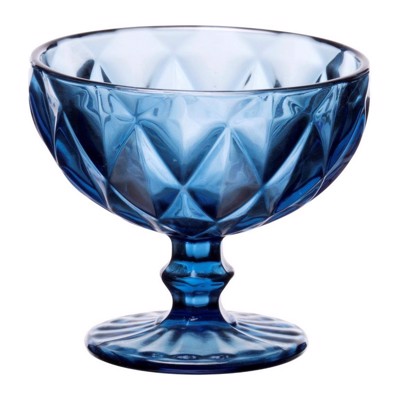 Cryspo Trio Σετ 6 Τεμαχίων Μπωλ Παγωτού 31cl με Πόδι 'KARE BLUE' 5270123